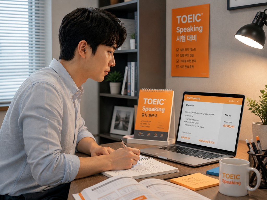 토익스피킹 시험 대비 학습